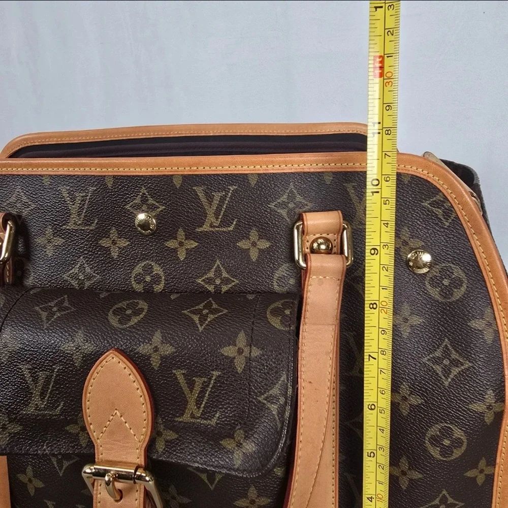 Louis Vuitton dog carrier Monogram Handbag